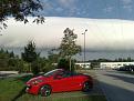 Wolken walze in Mnchen 17.07.09